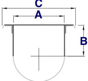 semi-flanged-flat-cover-for-4-conveyor-X-5ft