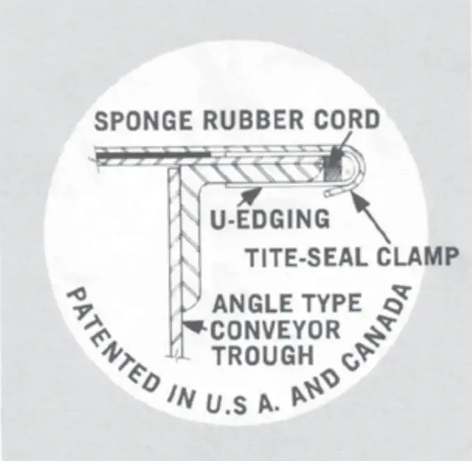 322-0555 Tite Seal Clamp For 10" Cover
