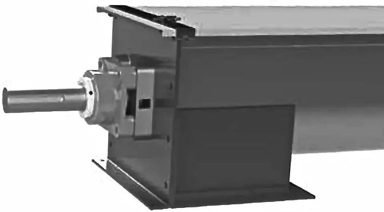 10" Screw Conveyor Flush End Discharge