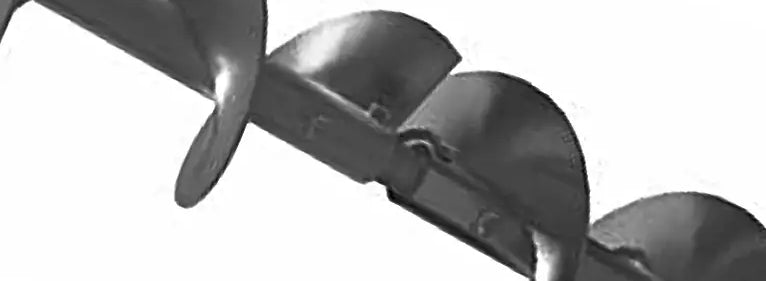 Quick Change 12" Sectional Screw X 11' 10" | 12CS416 - Left