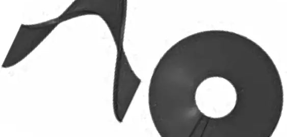 12" Flight For Sectional Conveyor Screw | 12F409 - Right