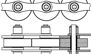 728SFRF Accumulator Chain - Type B Stainless Steel