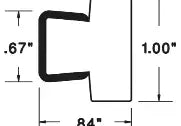 uhmw-1-t-top-guide-rail-X-0.84-tall