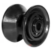 1.125" Diameter Plastic Ball Bearing Pulley For 0.840" Dia Pipe