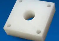 8" Plastic Flange Bearing | Plastic 4-Bolt Flange Bearing