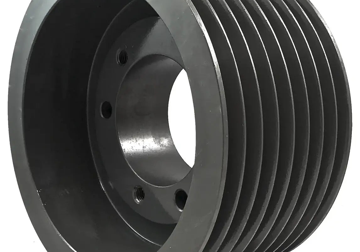 Metric 8SPZ200 Sheave | Eight-Groove 8-SPZ-200 Pulley