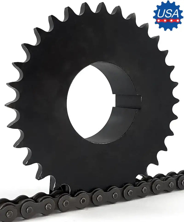 80Q33 Sprocket (Taper Bushed)