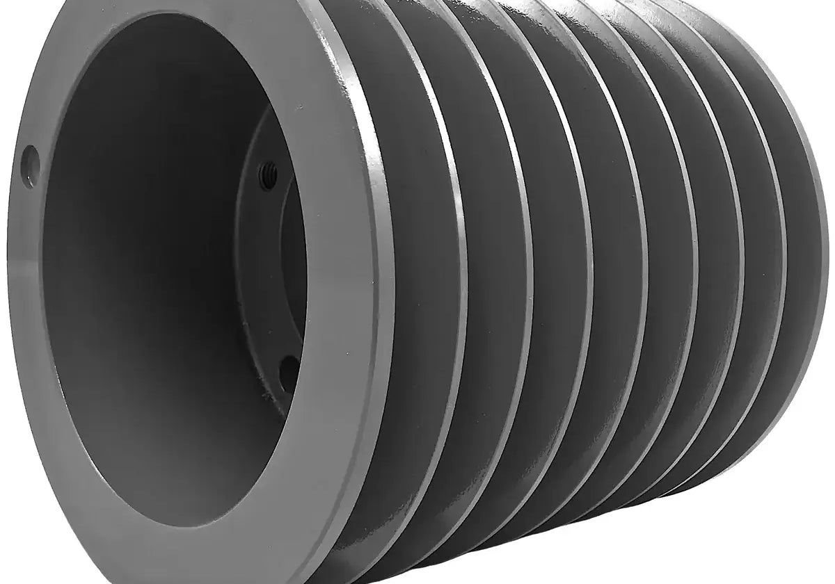 8C120F Sheave eight-groove 12.40" OD