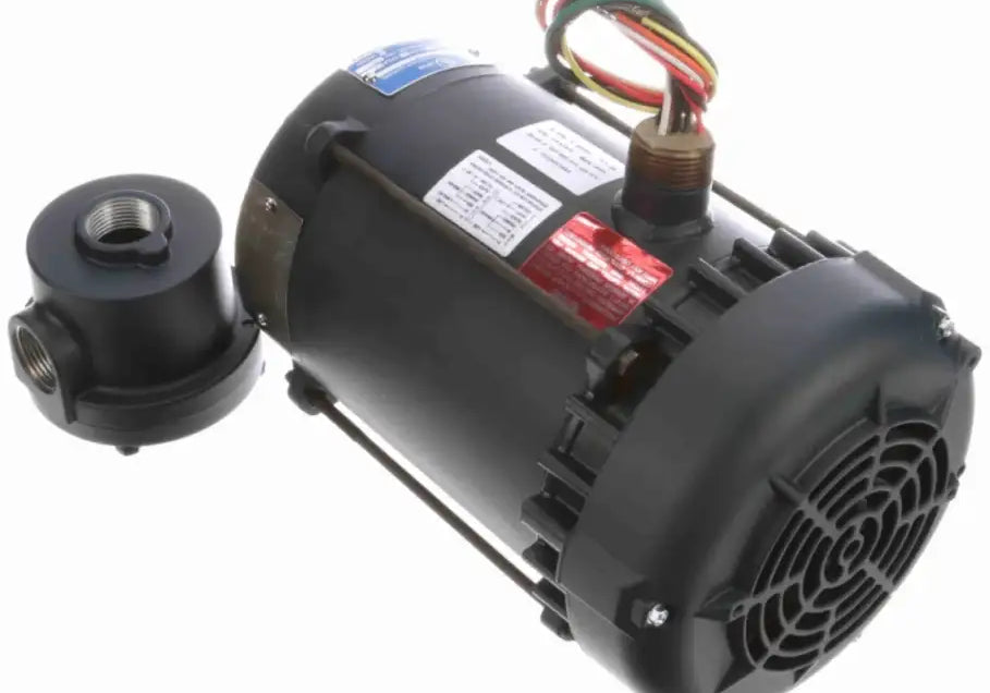 2 HP Explosion Proof Electric Motor - 3600 RPM, 56C Frame, C-Face Less Base