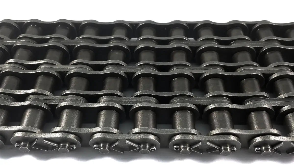 API Certified Oil Rig Ready #100-4 Quad Strand Cottered Roller Chain