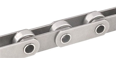 C2052 Stainless Steel Hollow Pin Roller Chain - 10FT Box