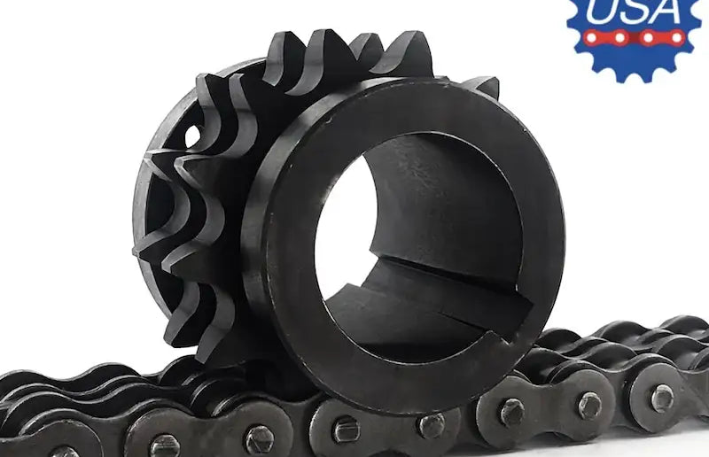D100Q12H Sprocket (Taper Bushed)