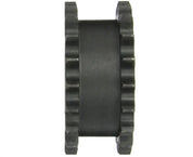 #50 Double Single Sprocket With 24 Hardened Teeth With Stock Bore, Type A Hub