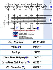 BL161010 Leaf Chain