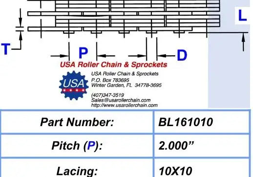 BL161010 Leaf Chain