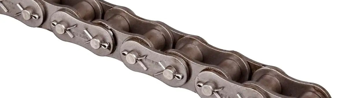 HKK #80 Cottered Roller Chain - 10ft Box