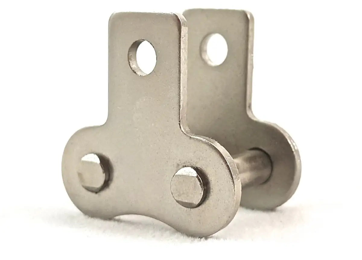 Iwis #40 Nickel Plated A-1 Roller Chain Connecting (Master) Link