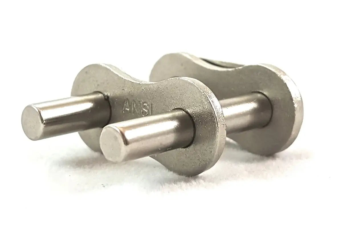 Premium #50 Nickel Plated D-3 Roller Chain Connecting (Master) Link