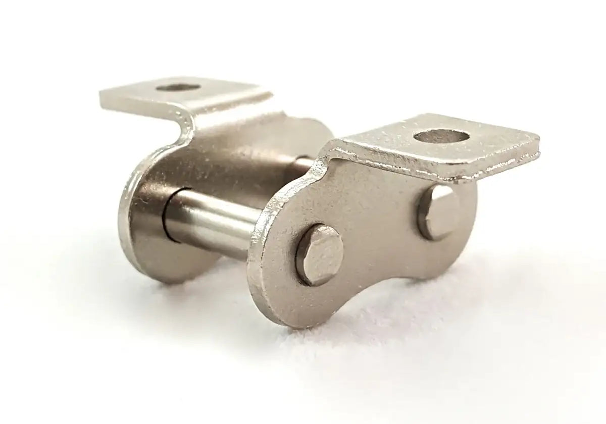 Premium #60 Nickel Plated K-1 Roller Chain Connecting (Master) Link
