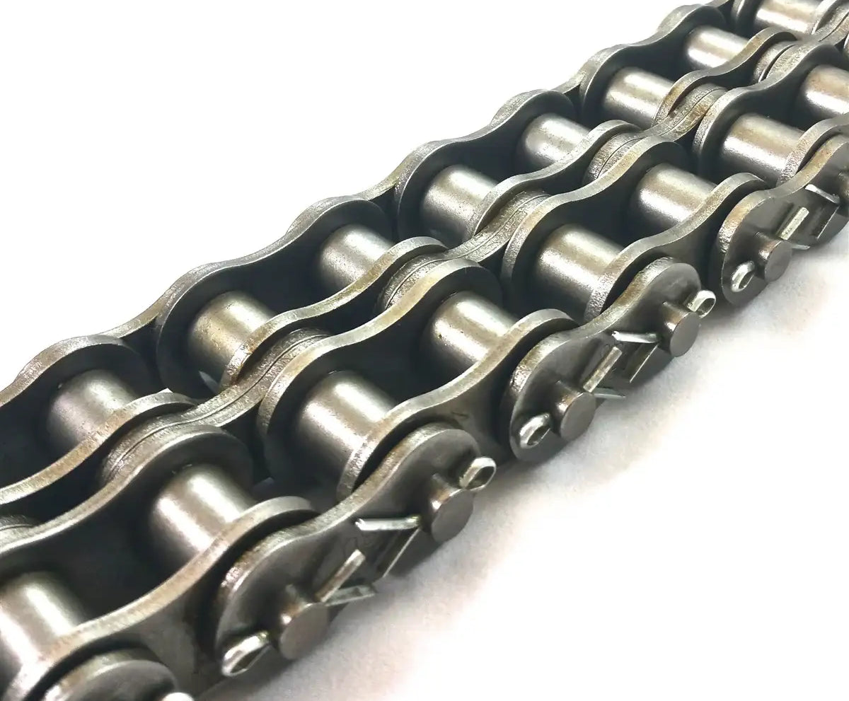 Premium Quality #120-2 Double Strand Cottered Roller Chain