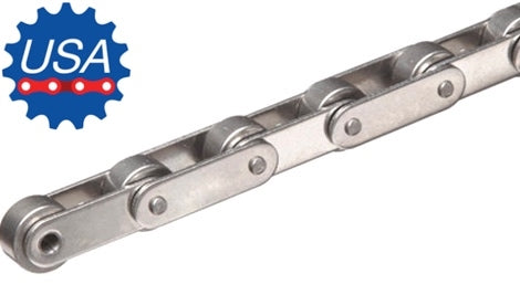 Premium C2052 Stainless Steel Roller Chain 10ft Box
