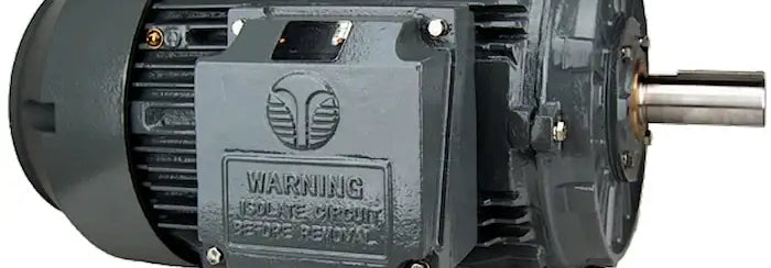 1 HP Severe Duty Motor 3600 RPM, Rigid Base, 143T Frame