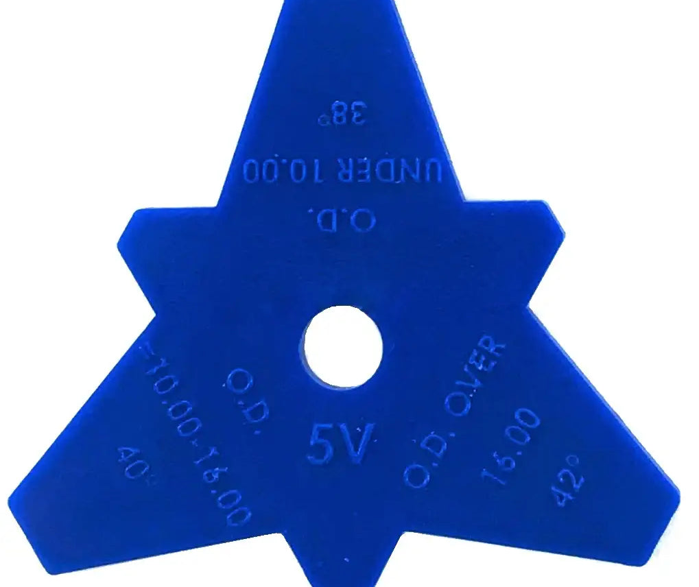 V-Belt Sheave Wear Gauge | Pulley Wear Gauge