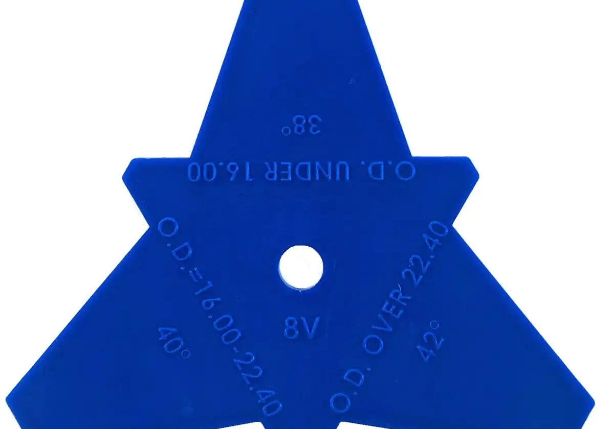 V-Belt Sheave Wear Gauge | Pulley Wear Gauge