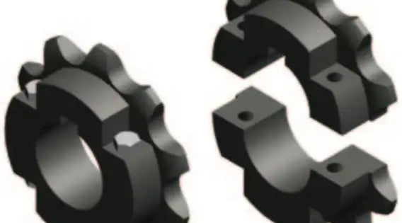 Split 2062B10 Sprocket split sprocket