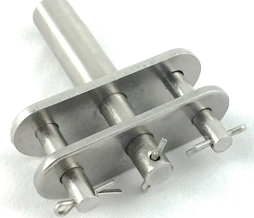 C2060H Stainless Steel Citrus Chain With 1/2" D-5 Attachment Connecting Link