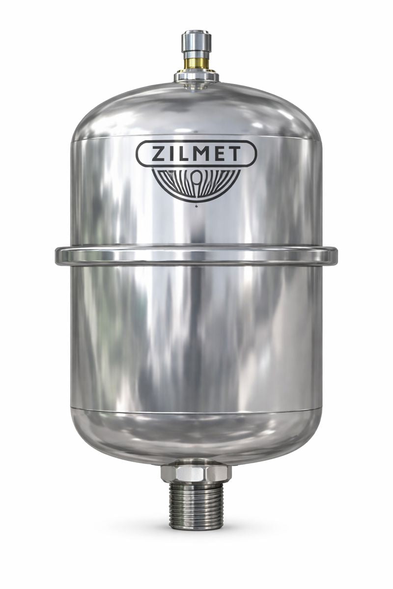 0.53 Gallon Stainless Steel Expansion Tank - Inline