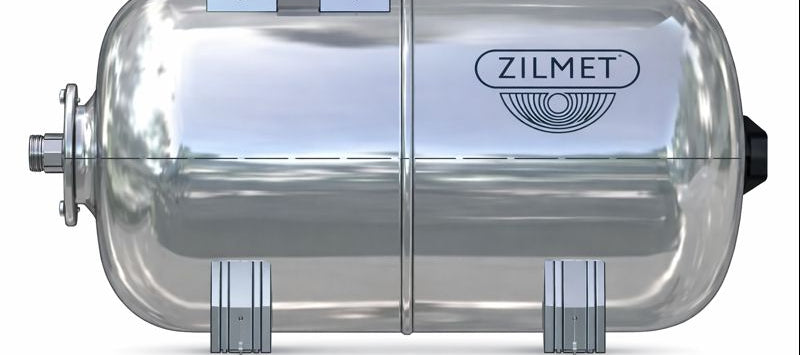 15.9 Gallon Stainless Steel Expansion Tank  - Horizontal