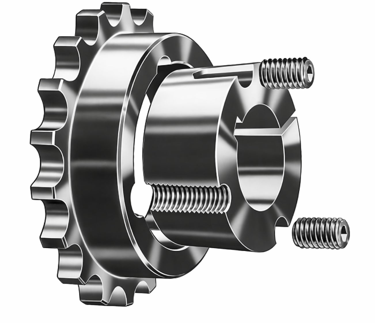 8020TLH Coupling Sprocket Taper Bushed