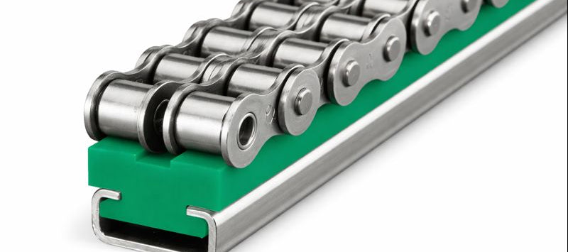 Type-CTD 16B-2 Chain Guide - Duplex Mounted
