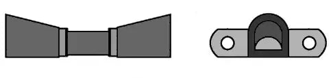 WH132 C Style Log Cradle