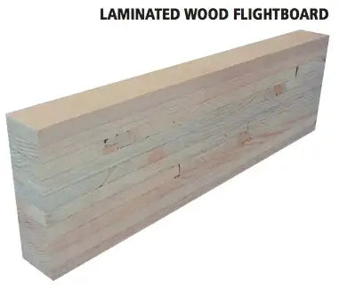 Laminated 8" Wood Flightboard