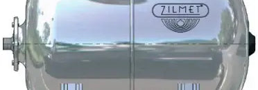 26.4 Gallon Stainless Steel Expansion Tank - Horizontal