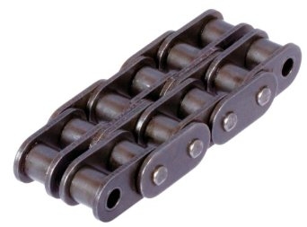 12B-2 Straight Sidebar Double Strand Roller Chain