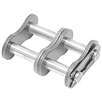 Premier Series #35-2 Stainless Steel Roller Chain Master Link