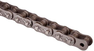 Premium #50 316-Grade Stainless Steel Roller Chain - 10ft Box